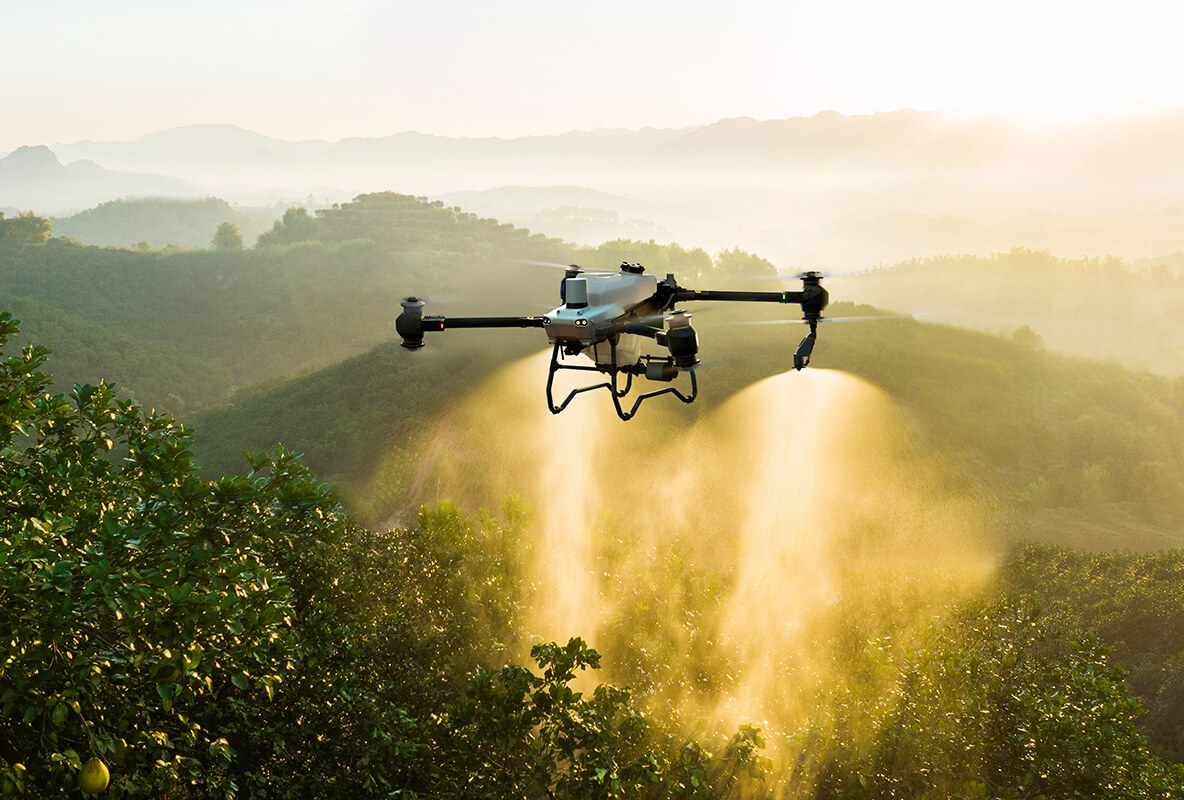 DJI Agras im Einsatz