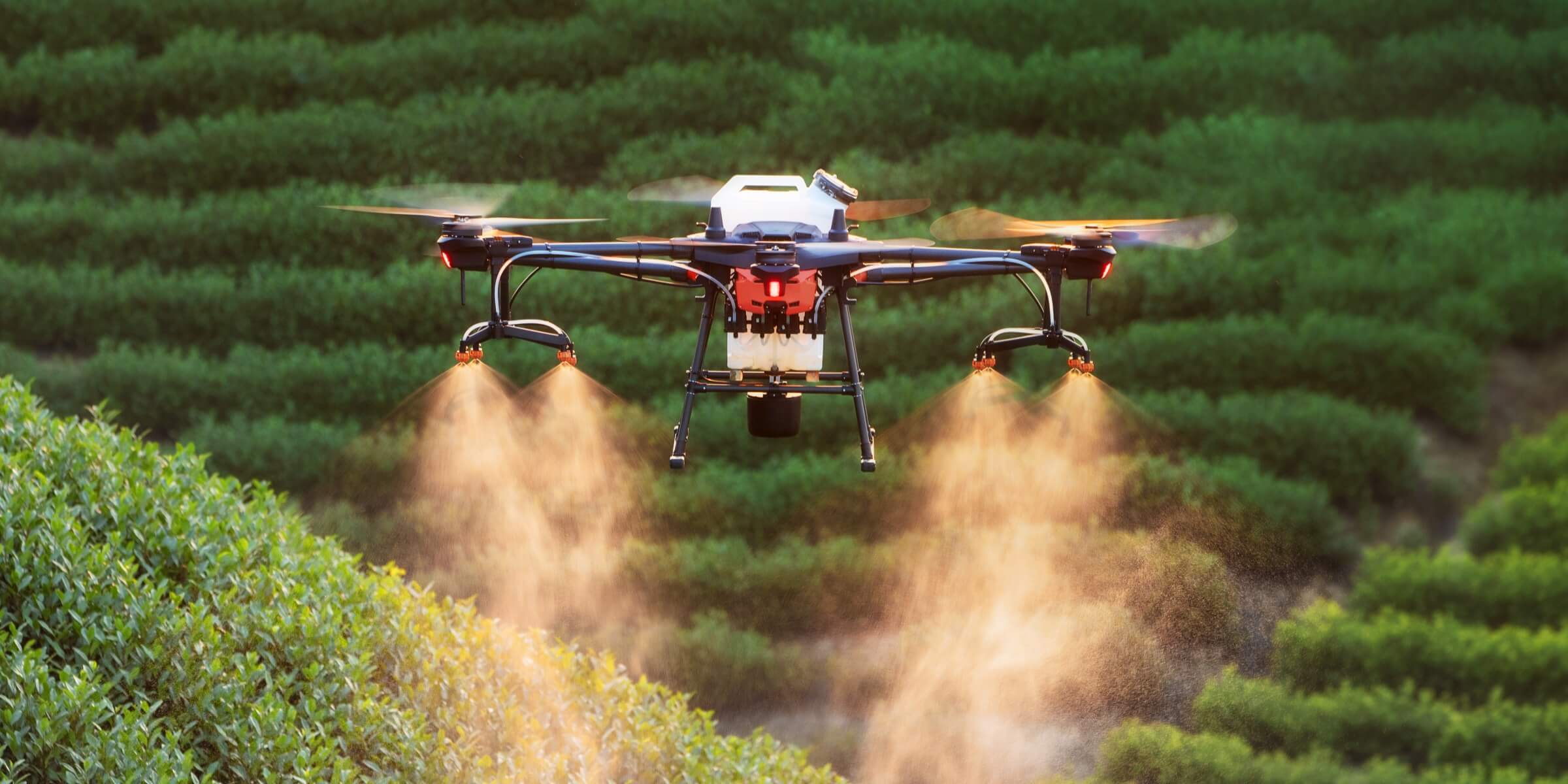 DJI Agras im Einsatz